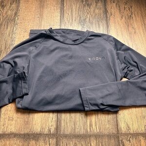 Tesla Charcoal Long Sleeve Top